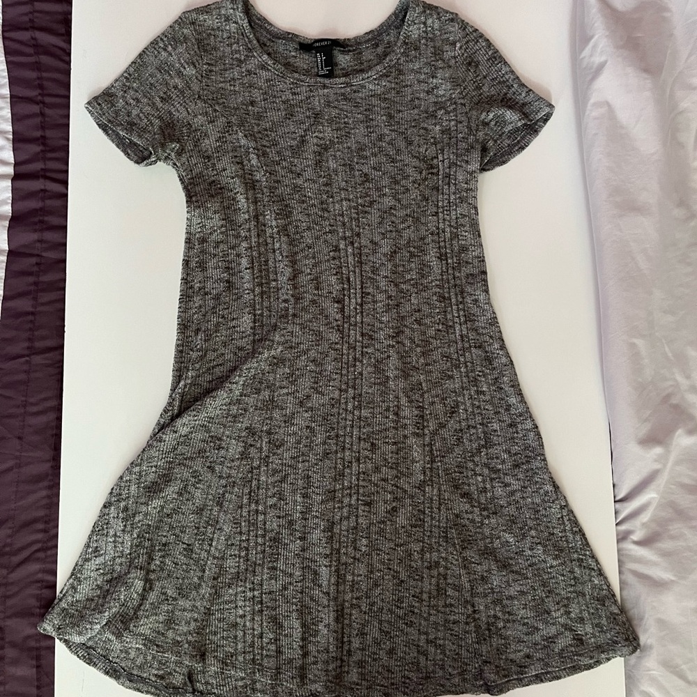 Forever 21 Grey Sweater Dress